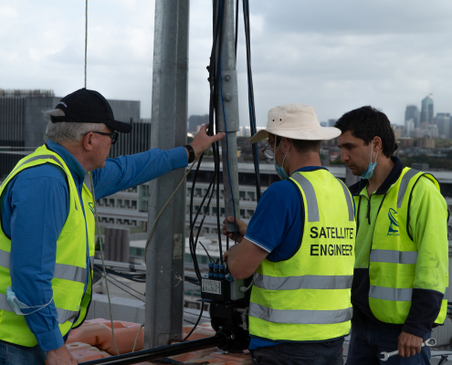 satellite engineers working in Sydney